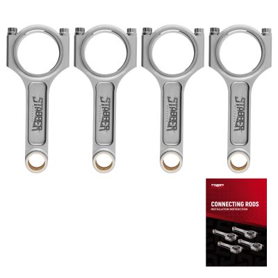 Mazda B6 1.6 / B6F 1.8 Engine I-Beam Forged 4340 Connecting Rods Conrods+ARP Bolts